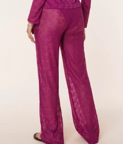 The Suva Pant - Floral Lace - Aurora