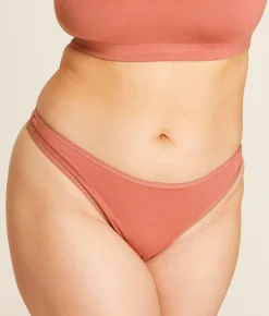 The Thong Panty - Rayon - Apricot