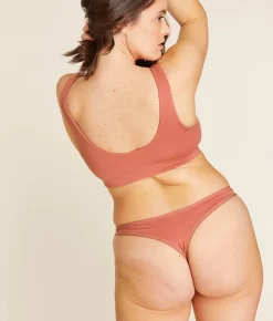The Thong Panty - Rayon - Apricot