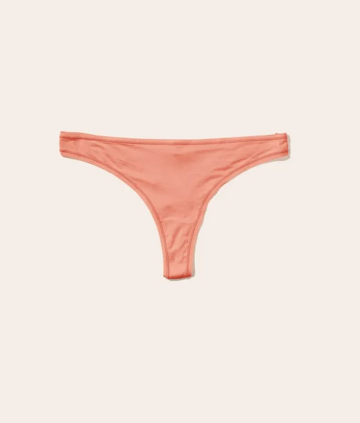 The Thong Panty - Rayon - Apricot