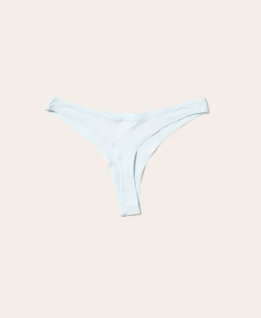 The Thong Panty - Rayon - Powder Blue