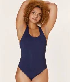 The Tulum One Piece - Flat - Navy - Classic