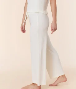 The Wide Leg Pant - Wide Rib - Snow