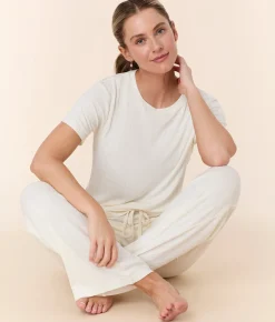 The Wide Leg Pant - Wide Rib - Snow