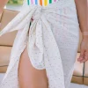 Vanilla Swiss Dot Sarong