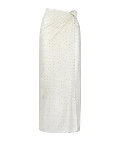 Vanilla Swiss Dot Sarong