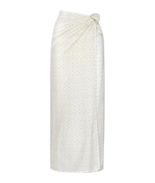 Vanilla Swiss Dot Sarong
