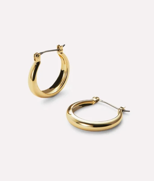 Venus Endless Gold Hoop Earrings - Ana Luisa